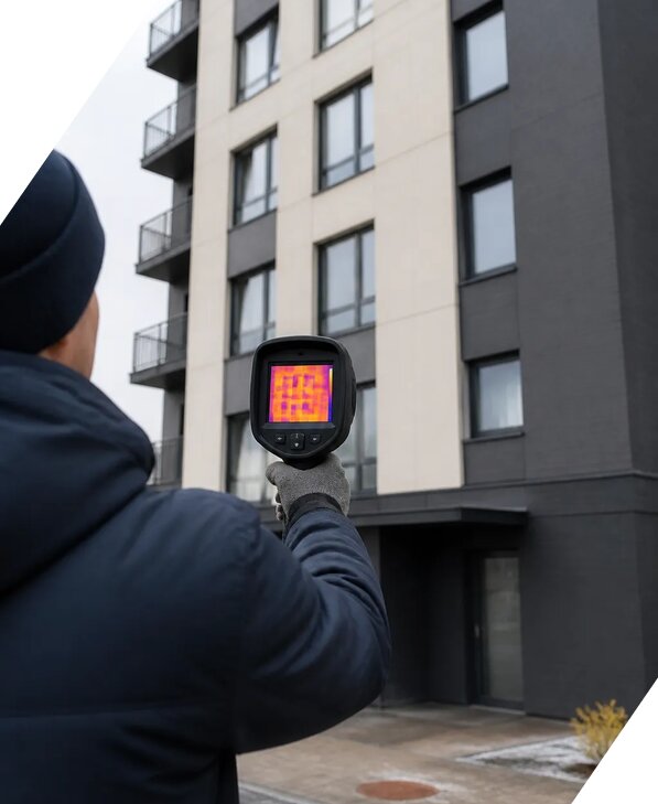 Тепловизионное обследование зданий в Ревде от 5290 р. | ЭкспертизаРоссия